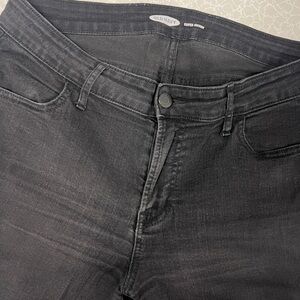 Old Navy Black Super Skinny Jeans